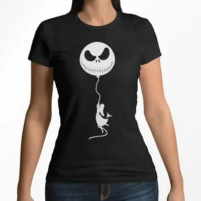 Buy Jack Balloon Womens T-Shirt Tim Burton • 11.95£