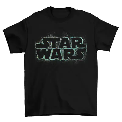 Buy Star Wars Logo Mens Black T-shirt Official • 14.99£