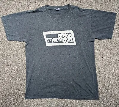 Buy Vintage 00s Arctic Monkeys 2006 Early T-shirt Large Grey Whatever People Say Era • 48£