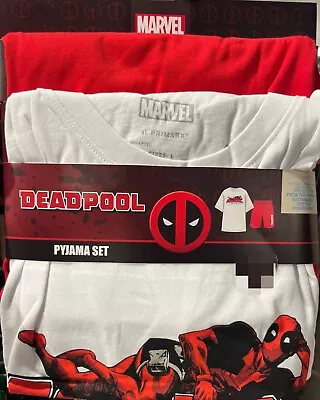 Buy Deadpool Movie Men's Pyjama Set UK Sizes XS-2XL • 19.99£