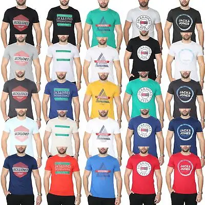Buy Mens Designer CORE Printed T-Shirt Short Sleeve Shirt Crew Neck Casual Top Tee • 4.99£