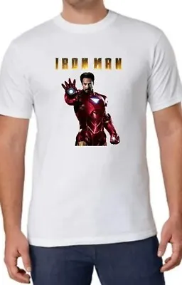 Buy (IRON MAN) - T Shirts (men's & Boys) By Steve.THREE TO CHOICE FROM • 7.75£