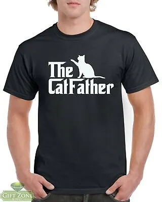 Buy The Catfather Funny Cat T-Shirt Gift • 9.99£