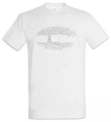 Buy Oval Yggdrasil T-Shirt Valhalla Valhall Odin Odhin Viking Vikings Tree Of Life • 21.59£