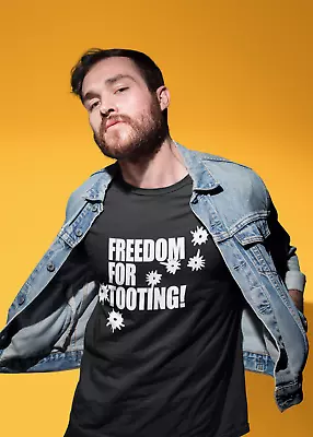 Buy FREEDOM FOR TOOTING T SHIRT CITIZEN SMITH WOLFIE Retro Cool 1970's TV Show • 10.99£