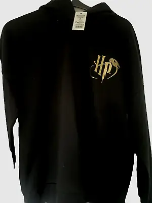 Buy Harry Potter  Hoodie Hooded Sweatshirt New Official Medium 12 - 14 Bnwt • 17.99£