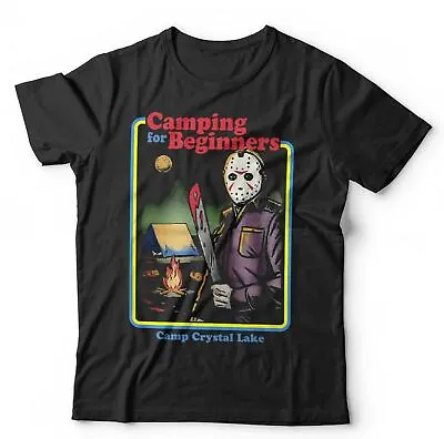Buy Camping For Beginners Tshirt Unisex & Kids  Friday 13th Jason Halloween Funny • 13.99£