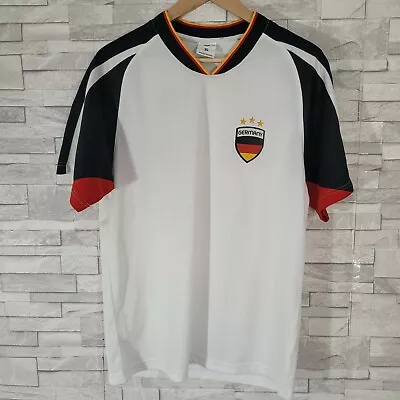 Buy Mens PRO TOUCH T Shirt Top White Medium Football Germany German 10 • 11.30£