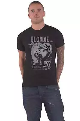 Buy Blondie T Shirt Concert Poster LA 1977 Debbie Harry New Official Unisex Black • 15.95£
