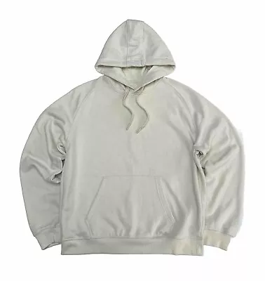 Buy FOLK Men's LUTHER Hoodie Raglan Cotton Fleece Hooded Sweatshirt Size 5 XL Ecru • 39.99£