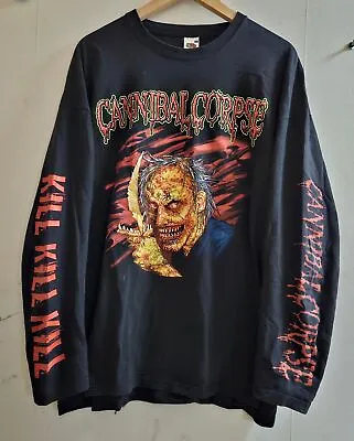 Buy Cannibal Corpse Kill Promo Death Walking Tour 2007 4-sided LS 2XL • 171.96£