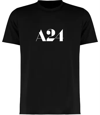 Buy A24 Horror Movies Black T-Shirt • 12.99£