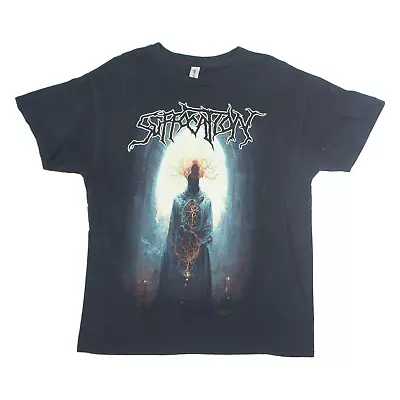 Buy GILDAN Pierced From Within Suffocation Mens Band T-Shirt Black L • 23.99£