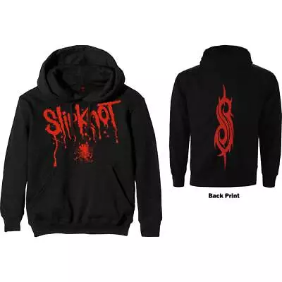 Buy Slipknot Unisex Pullover Hoodie: Splatter (Back Print) OFFICIAL NEW  • 35.78£