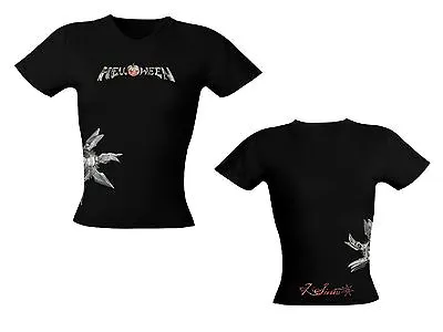 Buy HELLOWEEN - 7 Sinners Album - Girlie Girl Damen Shirt - Größe Size S + L - Neu • 18.96£
