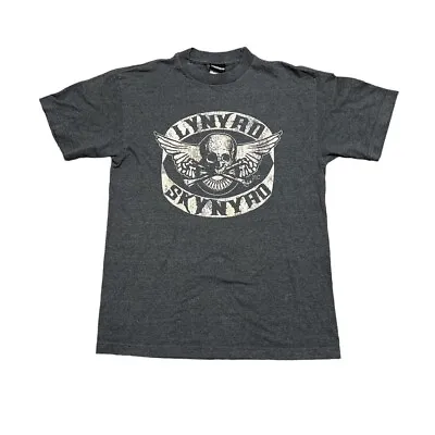 Buy Lynyrd Skynyrd Grey Winterland Classic Rock T Shirt Size M • 10£