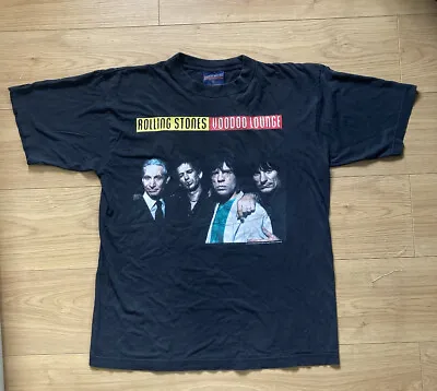 Buy Vintage Rolling Stones Voodoo Lounge World Tour T-Shirt 1994 1995 • 75£