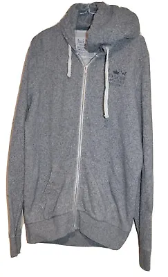 Buy Jack Wills Smart Men's Grey Hoodie Size: M • 17.49£