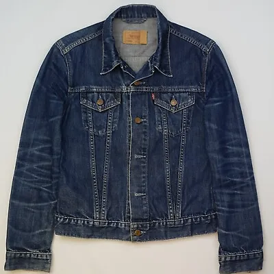 Buy Levi's Denim Jacket Tag M - Fits SMALL Womens Trucker 70590 SLIM FIT Vintage • 39.99£