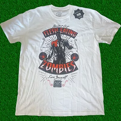 Buy Official Resident Evil - Flesh Eating Zombies - White T-Shirt - Size XL • 10.99£