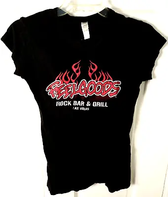 Buy Feelgoods Rock Bar And Grill Womens Medium T-Shirt Short Sleeve Tee Vince Neil • 13.21£