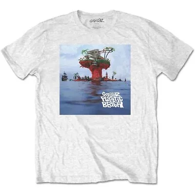 Buy Gorillaz Plastic Beach Official Tee T-Shirt Mens Unisex • 17.13£