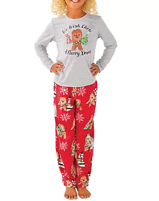 Buy MUNKI MUNKI Big Kids' Chewbacca Holiday Pajama Set Sz L Large (10) Star Wars PJs • 13.77£