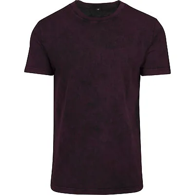 Buy Acid Washed Tee BY070 Men's Cool Basic Short Sleeve Crew Neck Comfotable T-Shirt • 18.19£