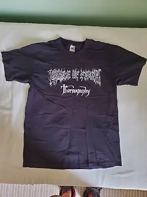 Buy Cradle Of Filth Thornography Roadrunner Records Street Team T-Shirt - Size M • 16£
