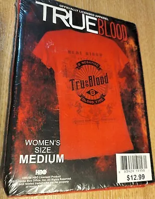 Buy NEW True Blood Tru Blood Official HBO Vampire Womens Med. UK & Ireland FREEPOST • 12.99£