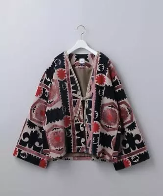 Buy Handmade Suzani Jacket With Sari Kantha Work Women Short Jacket For Casual Wear • 51.32£