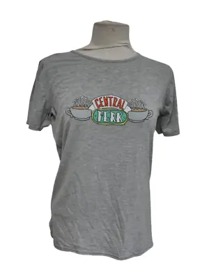 Buy BOOHOO Friends Central Perk T Shirt In Grey - UK Size 10 BNWT • 9.99£