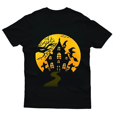 Buy Scary Witch Halloween Haunted House Party Unisex T Shirt Costume Present #H13#V • 9.99£