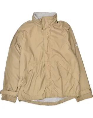 Buy INVICTA Mens Hooded Windbreaker Jacket UK 40 Large Beige Nylon VL27 • 17.04£