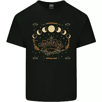 Buy Moonbeams Moon Phases Celestial Pagan Mens Cotton T-Shirt Tee Top • 8.75£