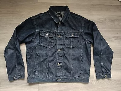 Buy NEXT Dark Blue Denim/jeans Jacket Size Large/L  • 14£