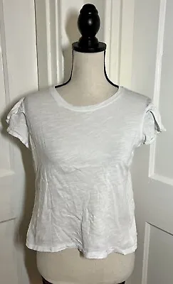 Buy We The Free White Crop Top Size Medium Capsule Wardrobe Chic Business Casual • 4.67£