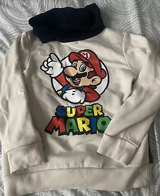 Buy Boys Mario H&m Hoodie Sweater 6/8years • 15£
