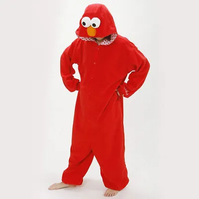 Buy Sesame Monster Anime Cosplay Pyjamas Costume Hoodies Adult Onesie11 Fancy Party • 25.19£