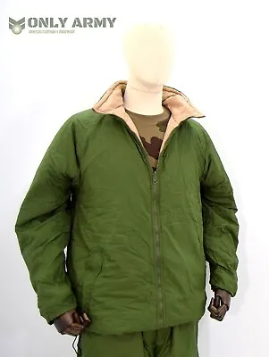 Buy British Army Softie Jacket Thermal Reversible Olive / Sand Cold Weather Puffer • 28.99£