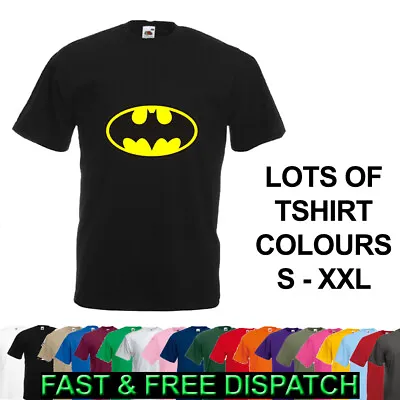 Buy Batman DC Comics Logo T-Shirt Brand New Personalised S-XXL • 11£