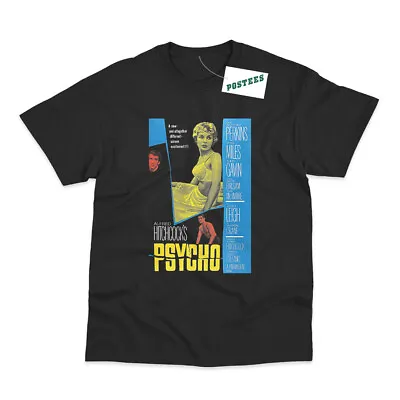 Buy Retro Movie Poster Inspired By Psycho Direct To Garment Printed T-Shirt • 14.95£