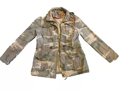 Buy Woman’s Camouflage Jacket Size 12 • 2.99£
