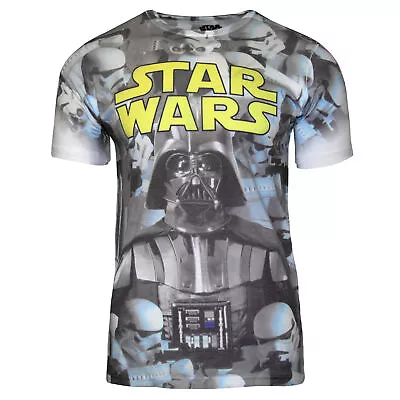 Buy Star Wars Mens Imperial Photo Montage T-Shirt NS5507 • 19.79£