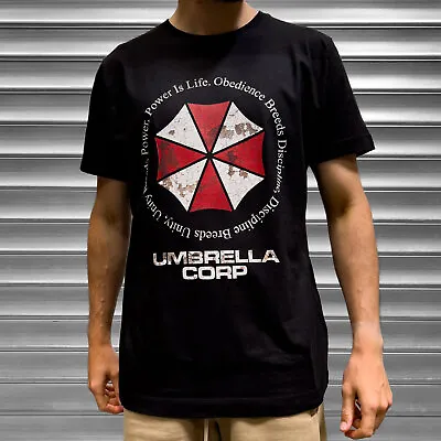 Buy Umbrella Corporation Resident Evil T Shirt Hive Umbrella Corp Namco . • 20.99£