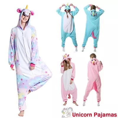 Buy Christmas's Pajamas Kigurumi Nightwear Cosplay Onepiece Costume Adult Jumpsuit • 8.59£