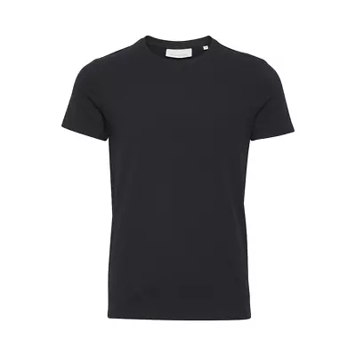 Buy Casual Friday David Crew Neck T-shirt Navy Mens • 15£