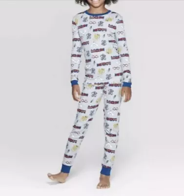 Buy NWT Harry Potter Size 4 4T Unisex Pajamas Boys Girls Cotton Gray Sleepwear Magic • 2.07£