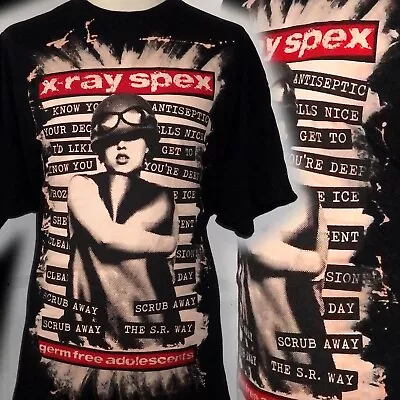 Buy X Ray Spex 100% Unique  Punk T Shirt Xxl Bad Clown Clothing • 16.99£
