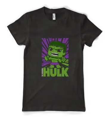 Buy Marvellous The Incredible Hulk Bobble Head  Personalised Unisex Adult T Shirt • 13.99£